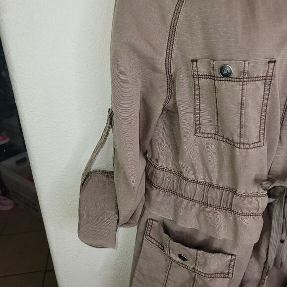 Ann Taylor LOFT Adirondack Military Jacket Size Medium - Picture 7 of 10